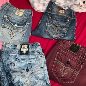 Rock revival jeans men